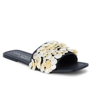 Coconuts by Matisse Waverly Slide Sandals – Black | Size 7 | NIB